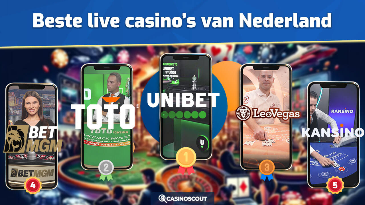 beste live casinos van nederland