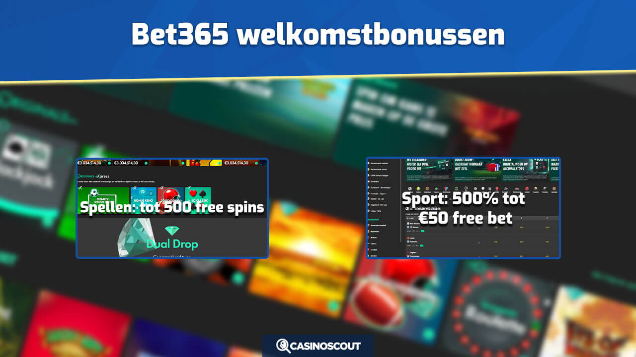 bet365 welkomstbonussen