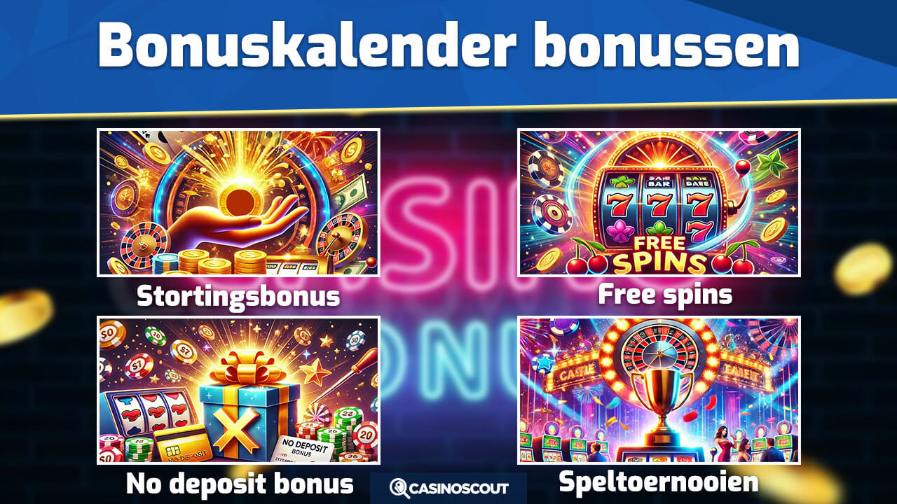 bonuskalender bonussen soorten