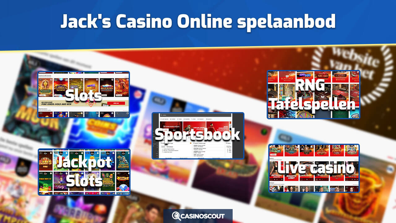 Jacks Casino Online spelaanbod