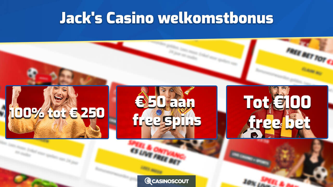 Jack's Casino Online welkomstbonus