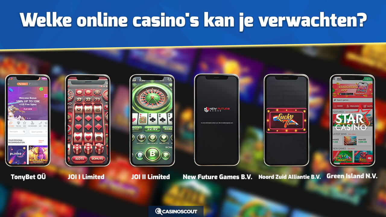 online casinos die worden verwacht