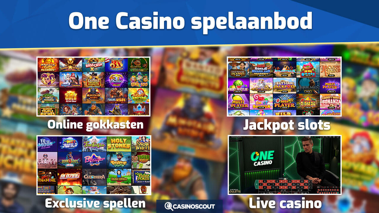 One Casino spelaanbod