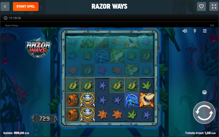 Razor Ways Gratis Spins