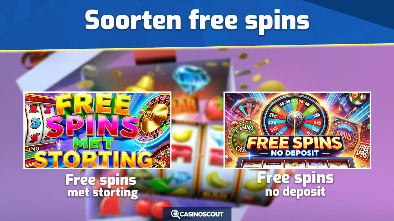 Verschillende soorten free spins