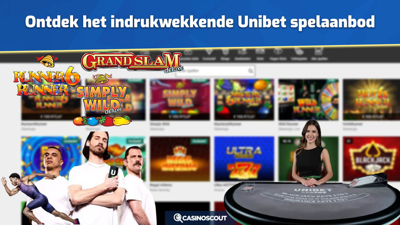 Unibet spelaanbod