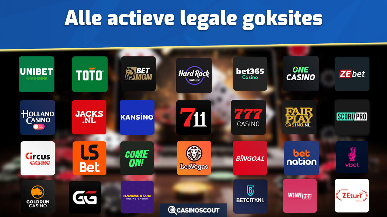 Actieve legale goksites