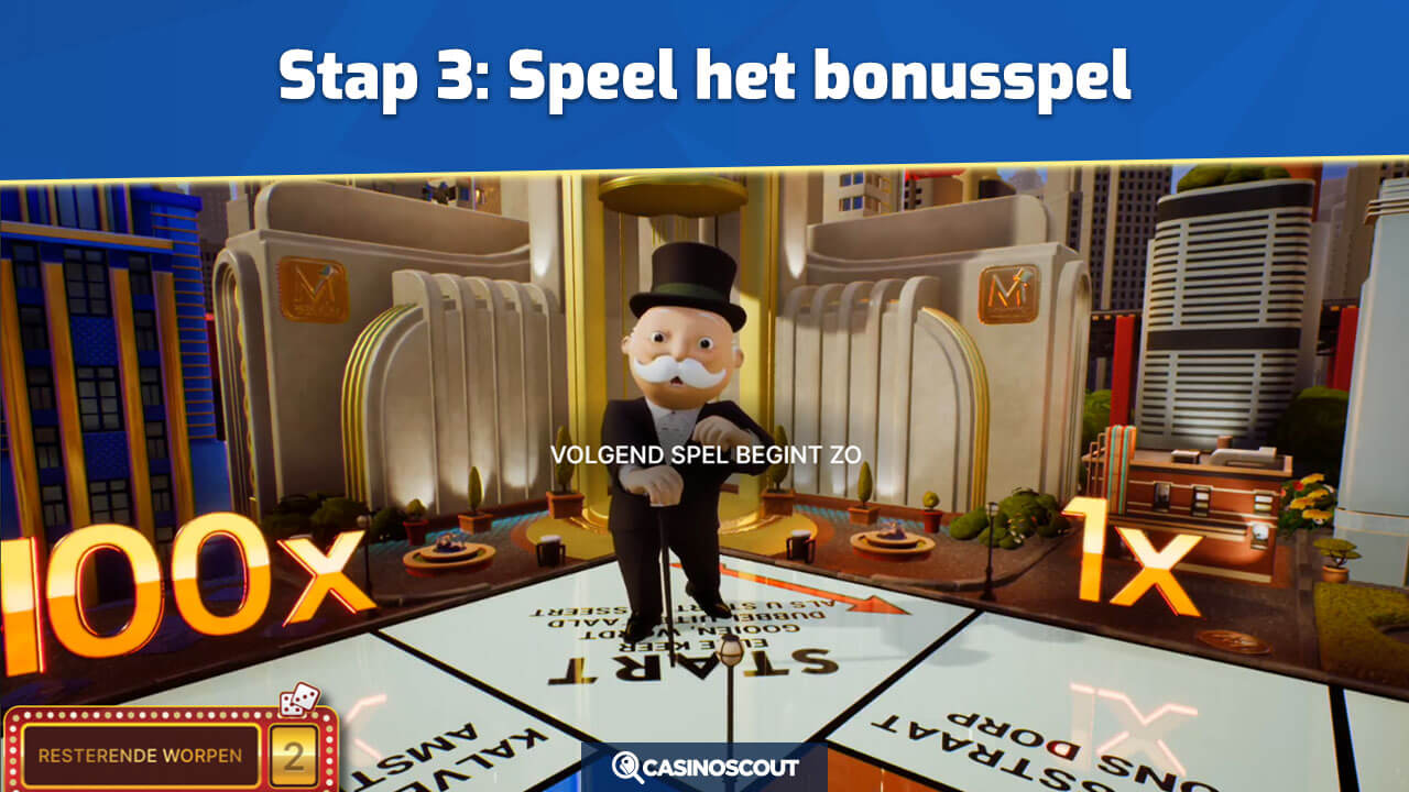 Monopoly live bonusspel spelen