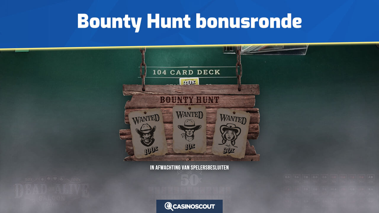 bounty hunt bonusronde