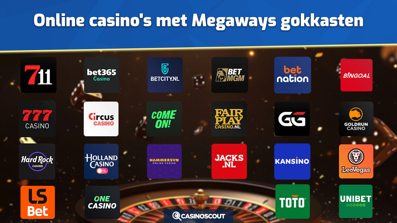 Alle casinos met Megaways