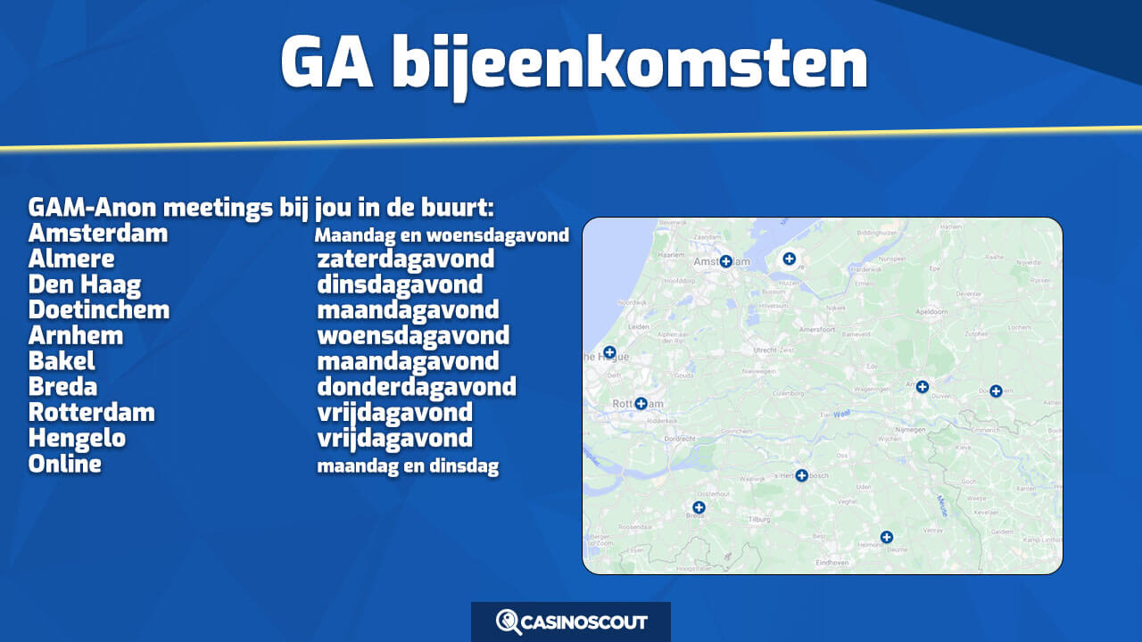 Bijeenkomsten Gamblers Anonymous