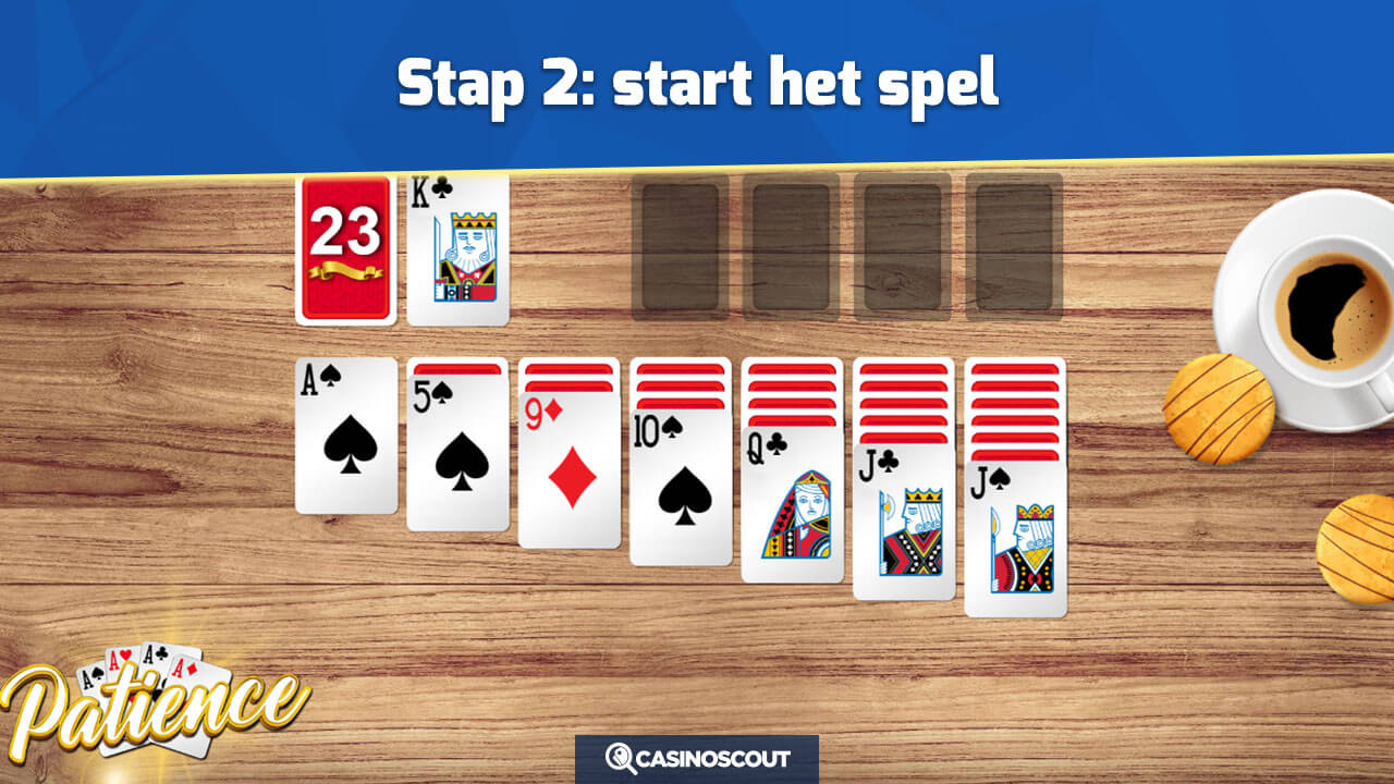 start patience spel