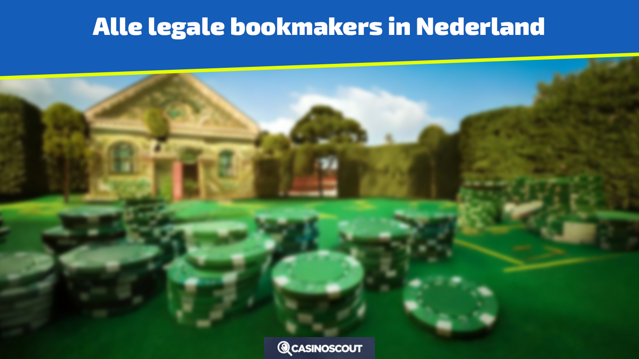 alle legale bookmakers in Nederland