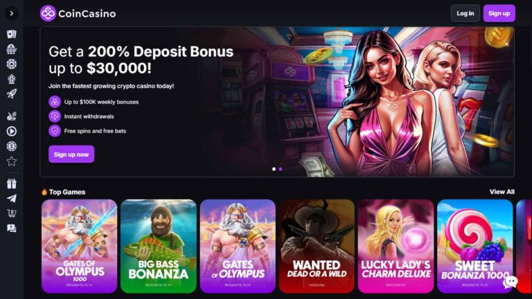 CoinCasino Screenshot 1