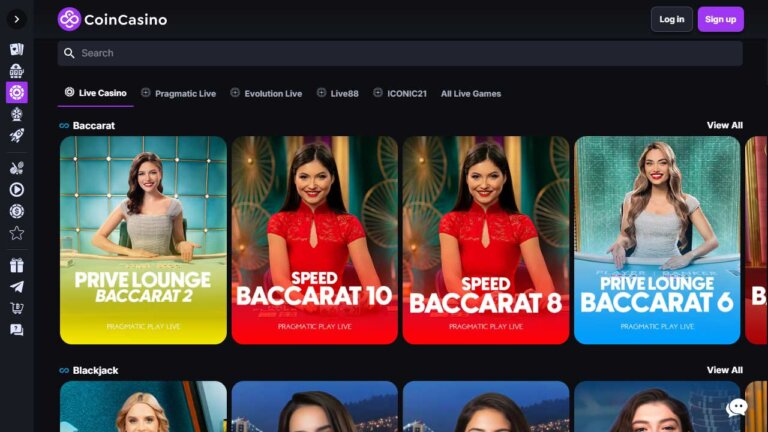 CoinCasino Screenshot 2