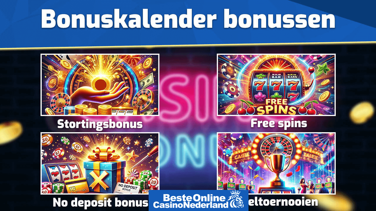 bonus kalender bonussen soorten